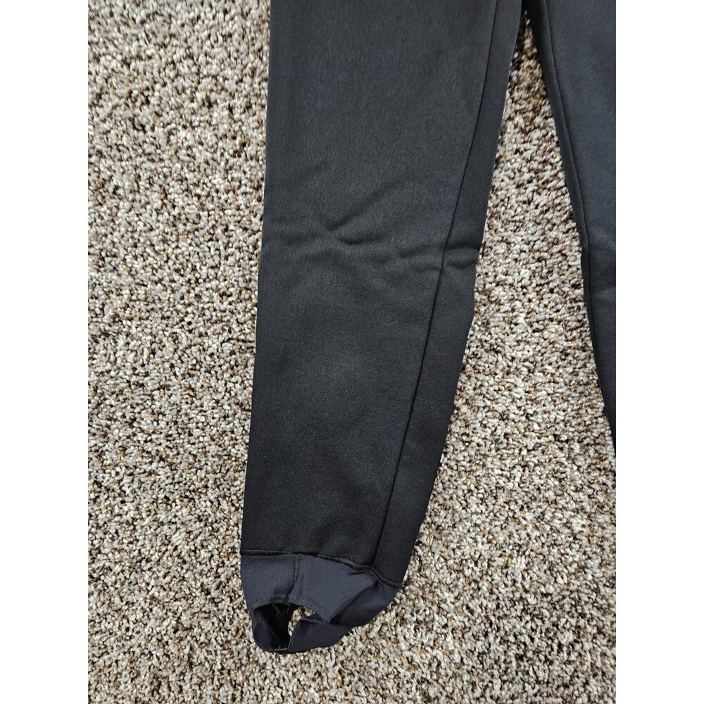 Vintage 1990s Schoeller Womens Sz 4 Stirrup Style Ski Winter Pants Black - Picture 2 of 5